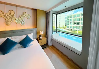 Deluxe kamer met toegang tot het zwembad — Wyndham La Vita Rawai Phuket